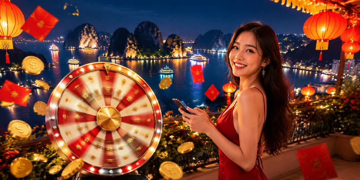 Cảnh roulette sân chơi Hạ Long